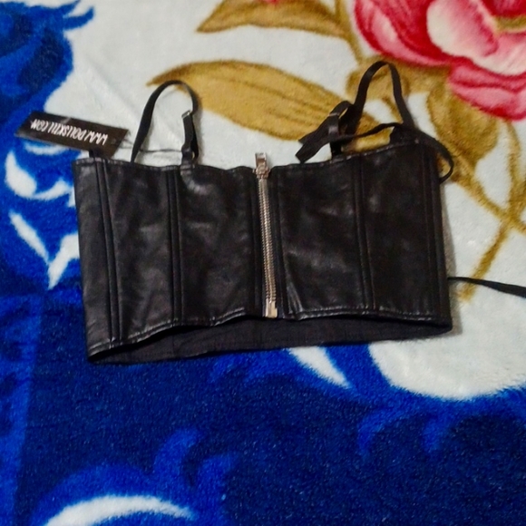 Dolls Kill It's My Life Underboob Corset Top - Picture 3 of 4